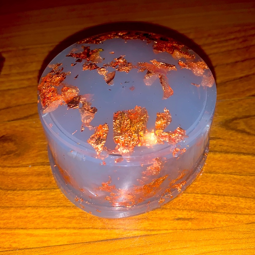 Milky Gold Jewelry Box